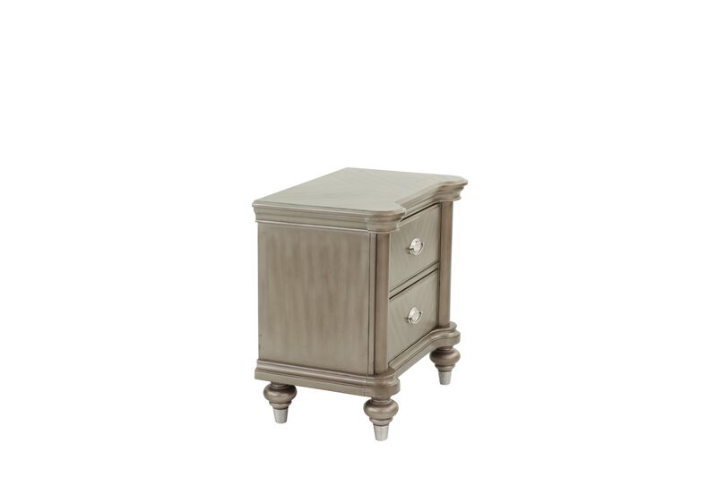 Streamdale Nightstand In Champagne