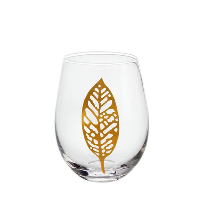 Hivvago Betushka Collection Stemless Wine Glass (17 oz. set of 6)