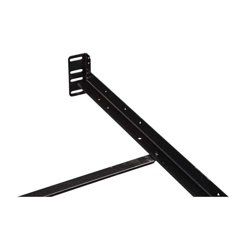 Hollywood Bed Frame Bolt On Bed Rails Queen/Eastern King with center support and 2 Glides