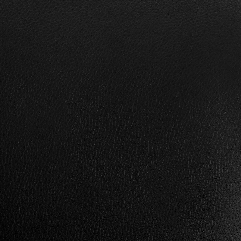 Brigden Gray Faux Leather and Black Metal Swivel  Counter Stool