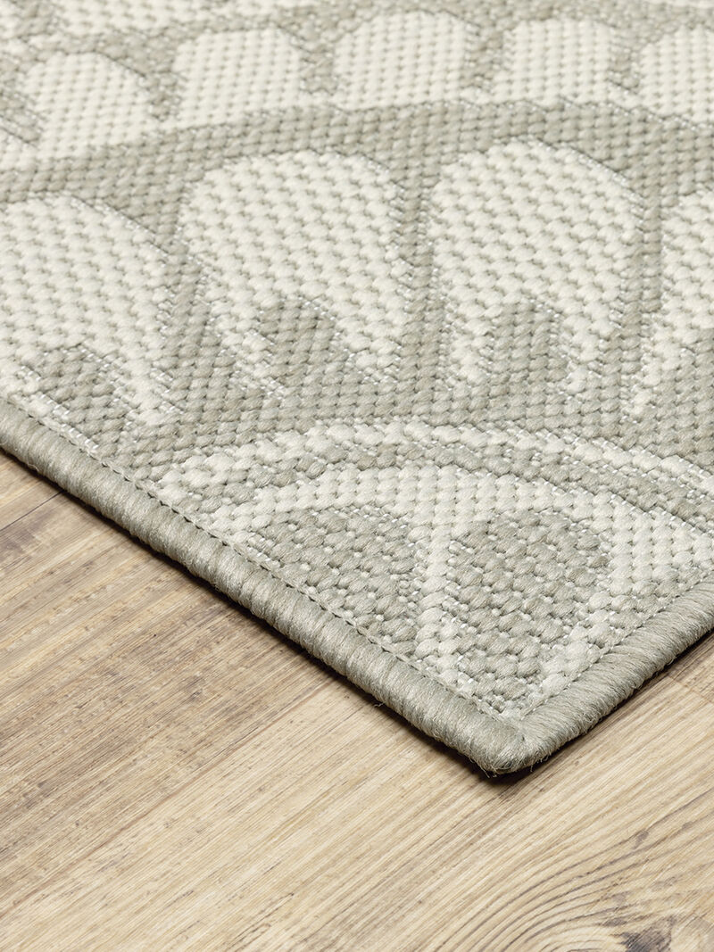 Portofino 7'10" x 10' Grey Rug