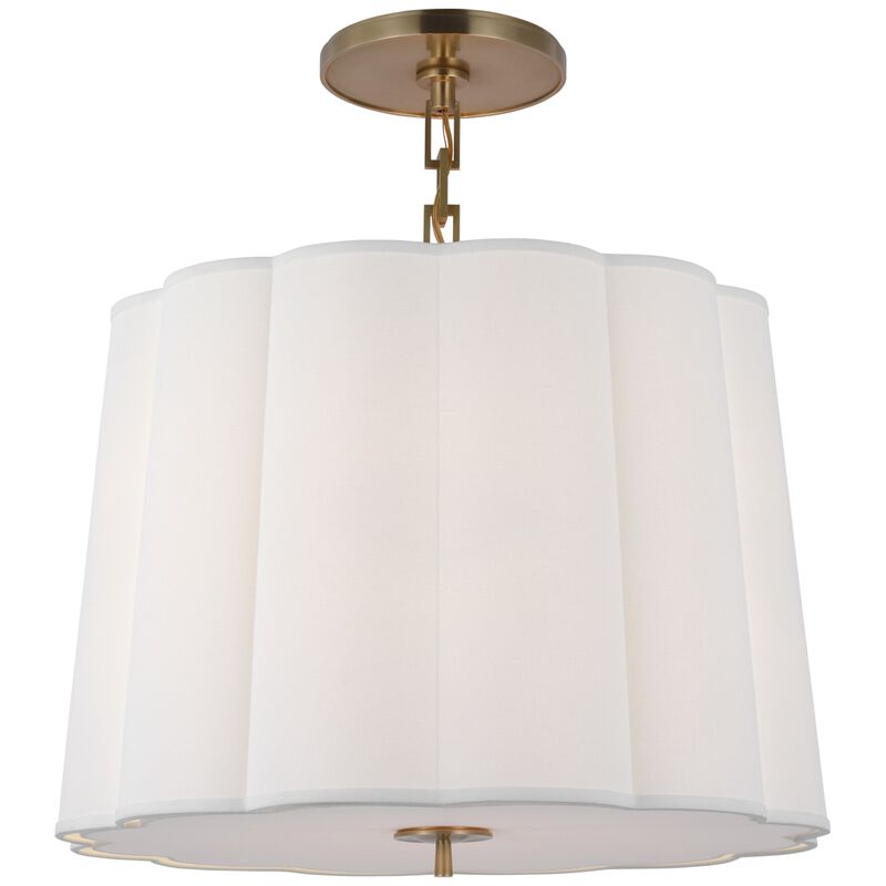 Simple Scallop Large Hang Shade