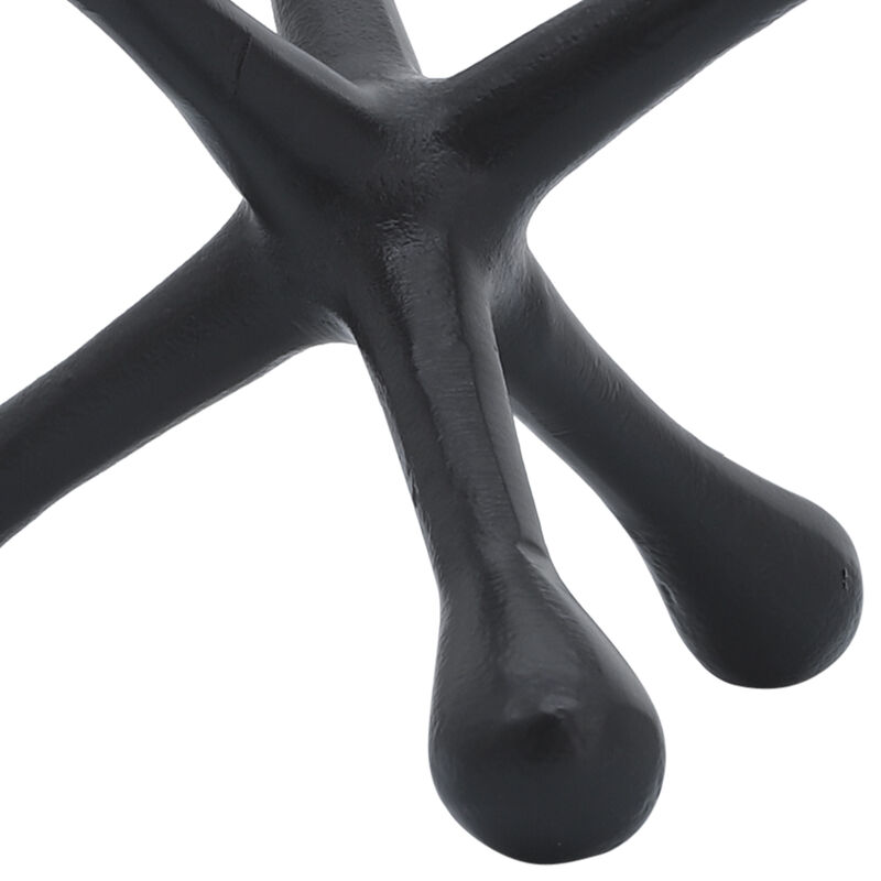 Black 8"x6" Metal Jacks