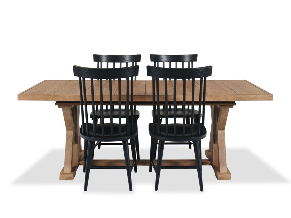 Today's Traditions Dining Table & 4 Side Chairs