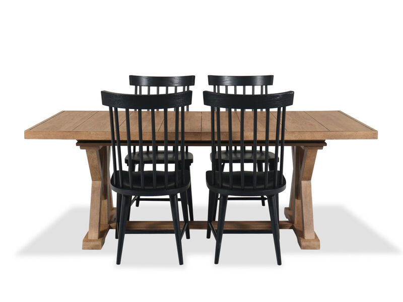 Today's Traditions Dining Table & 4 Side Chairs