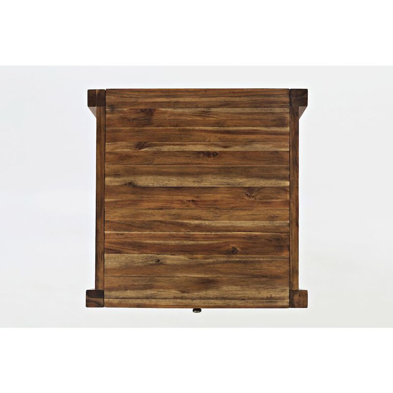 Jofran Beacon Street Modern Essential Solid Wood End Table