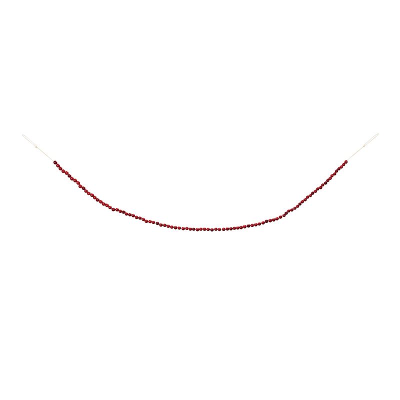 Cranberry String Garland Set of 2 for Festive Home Displays