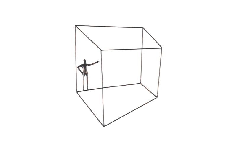 Perspective Square Standing Wall Art