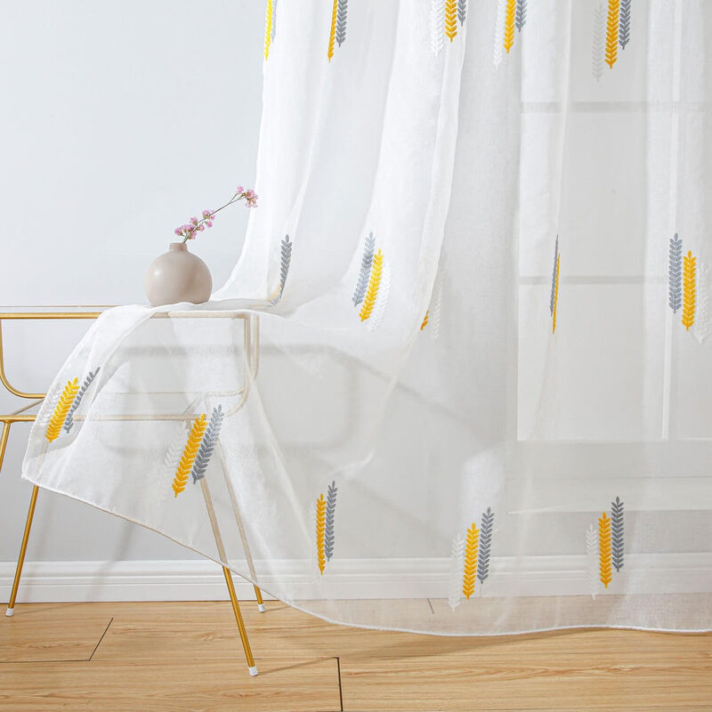 Dolce Mela Sheer Curtains Panel