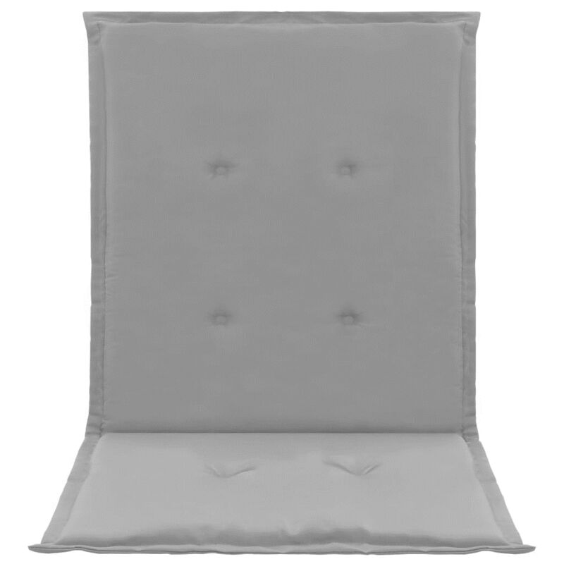 vidaXL Garden Chair Cushions 4 pcs Gray 39.4"x19.7"x1.2"