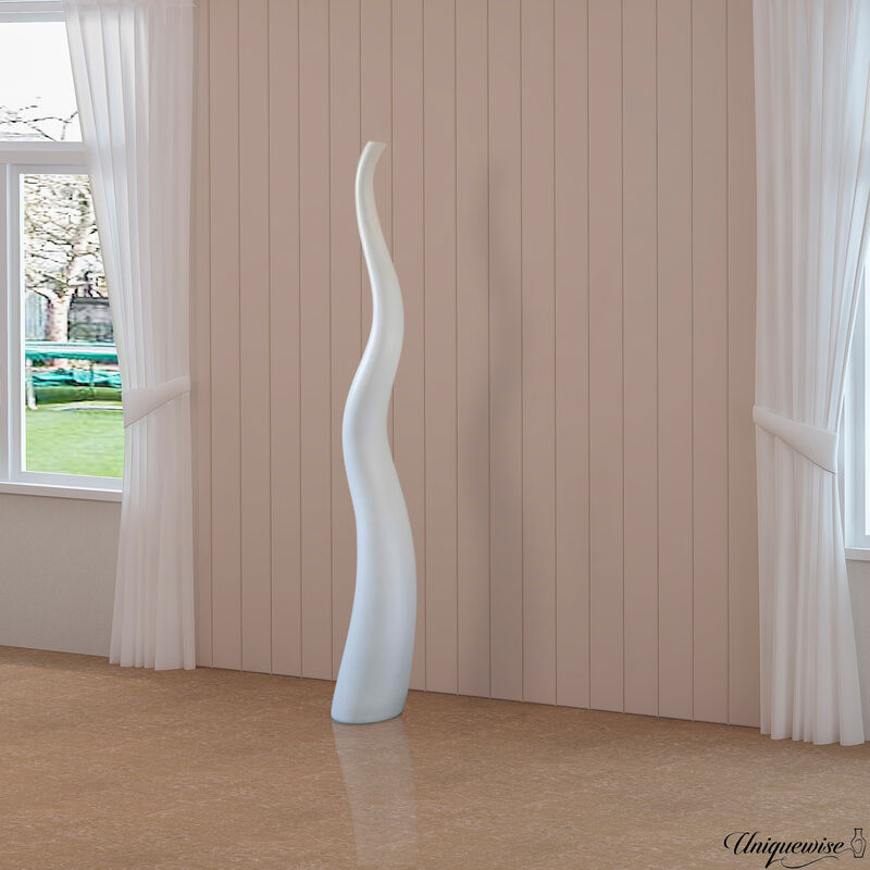 62" Tall Animal Horn Shape Floor Vase
