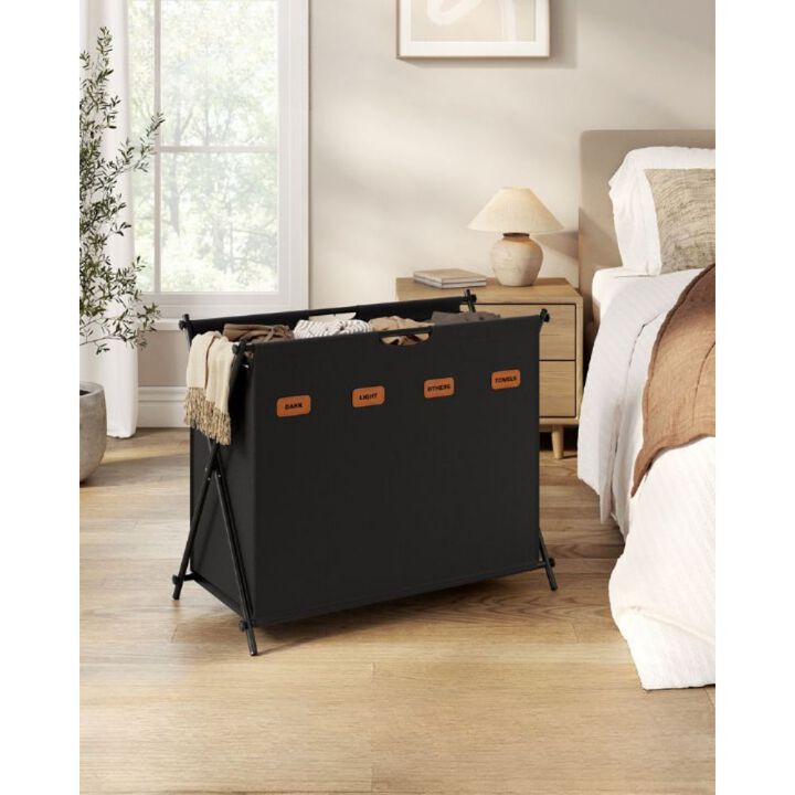 Collapsible Laundry Hamper and Basket – Stylish and Convenient Storage Solution