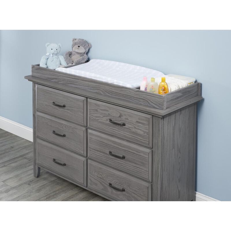 Soho Baby Chandler Changing Topper Graphite Gray