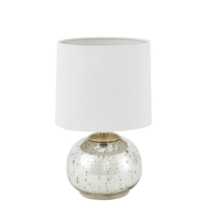 Gracie Mills Celsa Metallic Glass Table Lamp