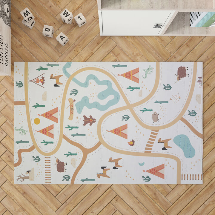 SUPER WESTERN VINYL PLAYRUG