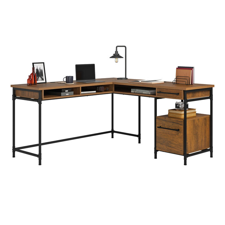 Iron City L Desk