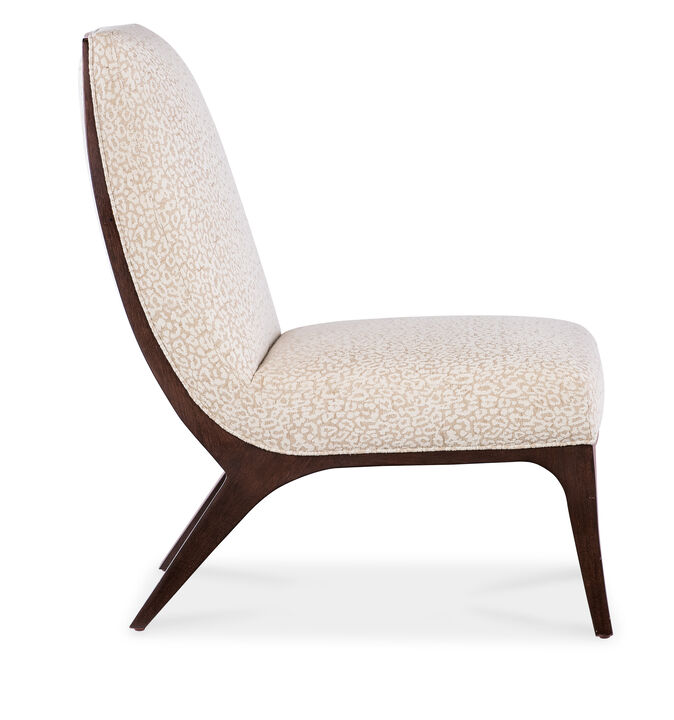 Bella Beige Slipper Chair