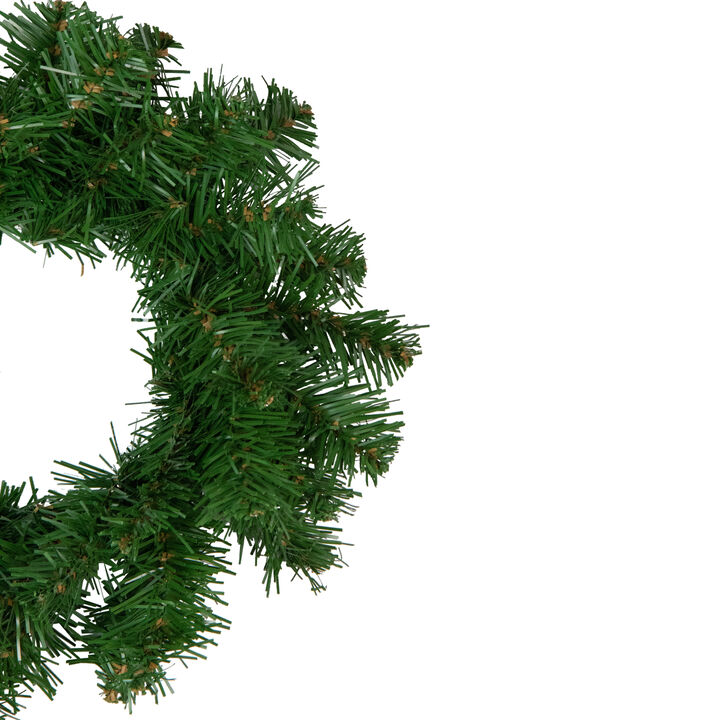 Deluxe Dorchester Pine Artificial Christmas Wreath  8-Inch  Unlit