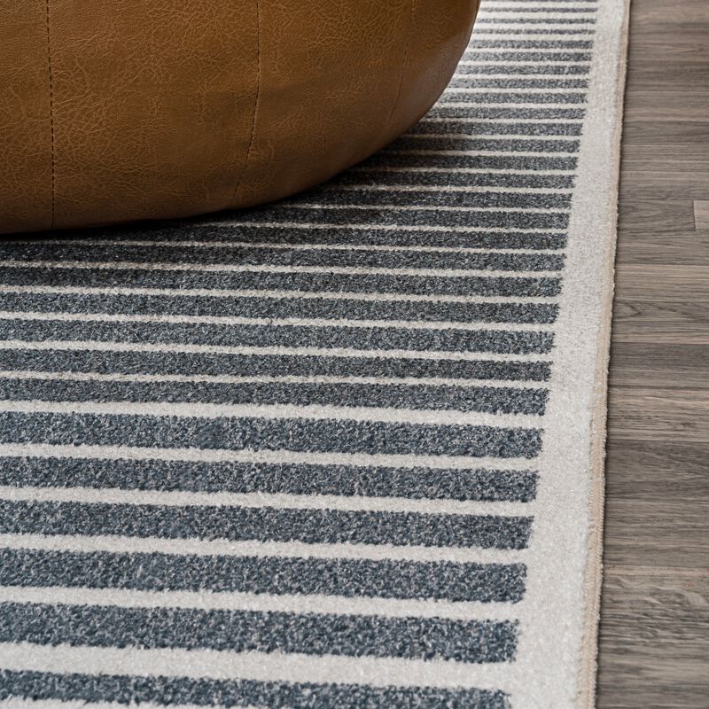 Shaii Global Medallion Low-Pile Machine-Washable Area Rug