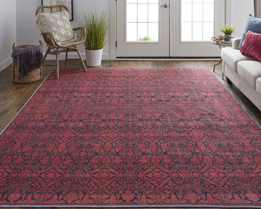 Voss 39H6F Red/Black 10'6" x 14' Rug