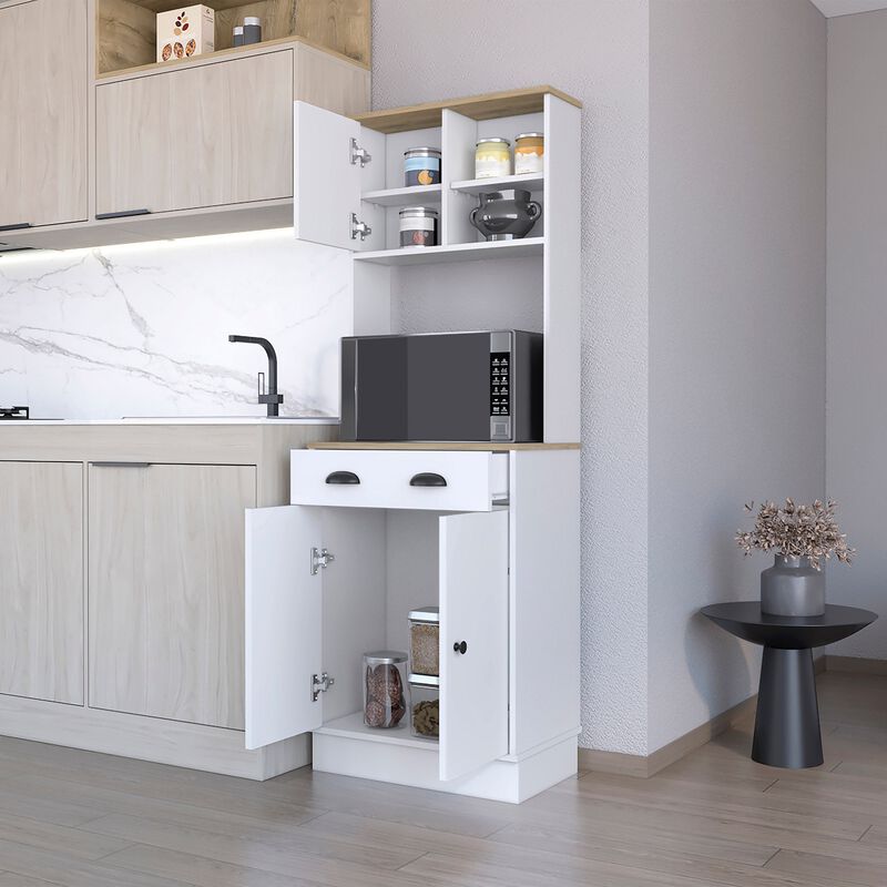 Powell Microwave Kitchen Cabinet