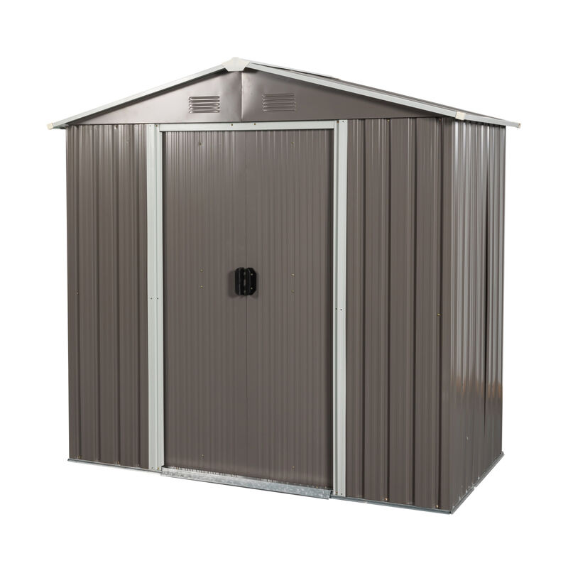 8FT X 4FT Outdoor Metal Storage Shed