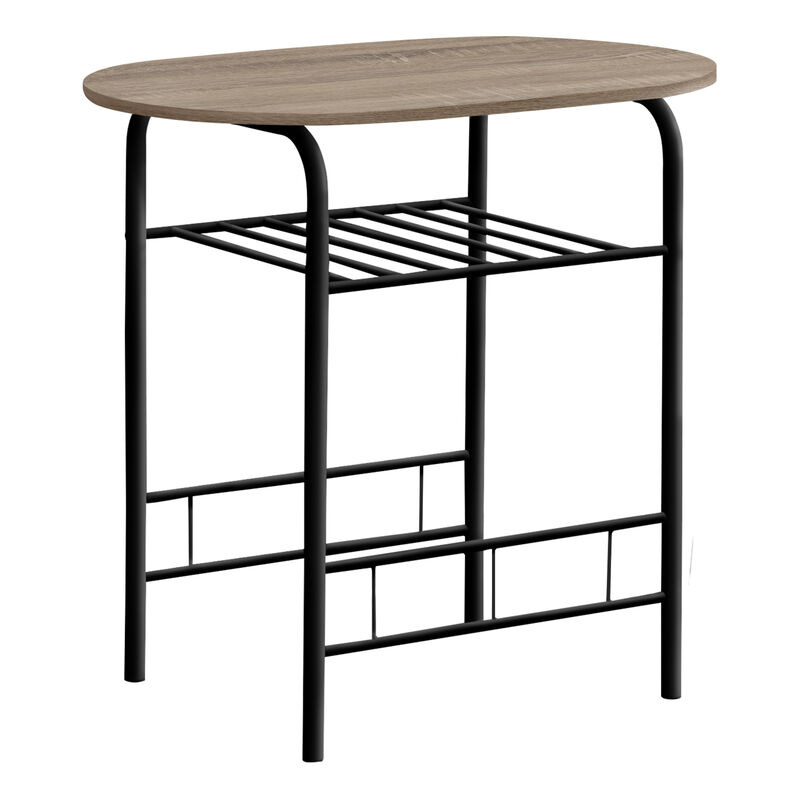 Monarch Specialties I 1206 Dining Table Set, 3pcs Set, Small, 32" L, Kitchen, Metal, Laminate, Brown, Black, Contemporary, Modern