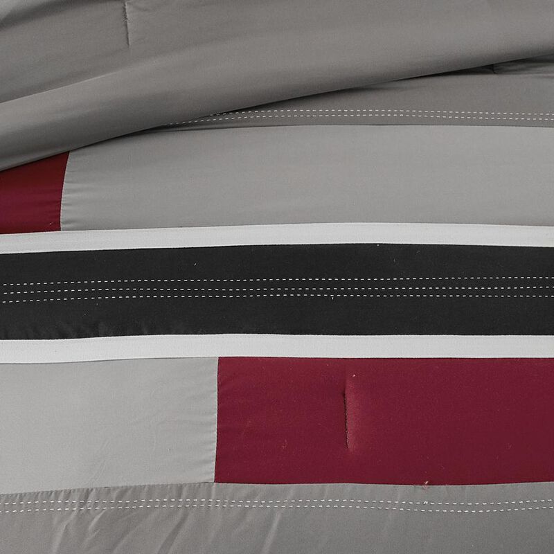 Belen Kox Urban Stripes Printed Comforter Set by Belen Kox, Belen Kox