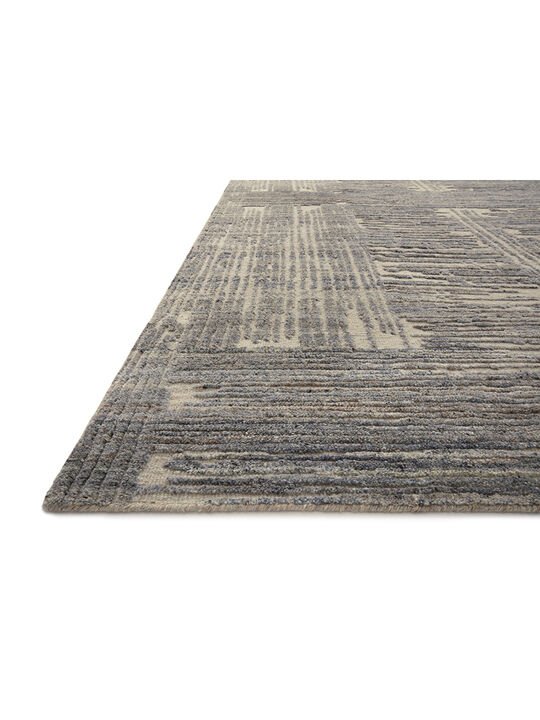 Naomi NAO06 Beige/Slate 18" x 18" Sample Rug