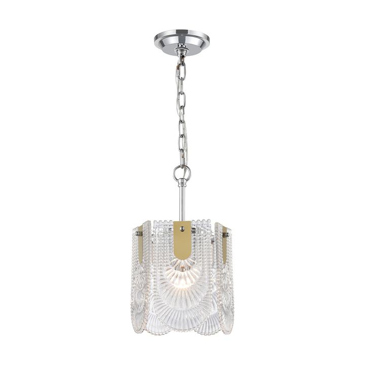 13.5" Small Darjeeling 1-Light Mini Pendant