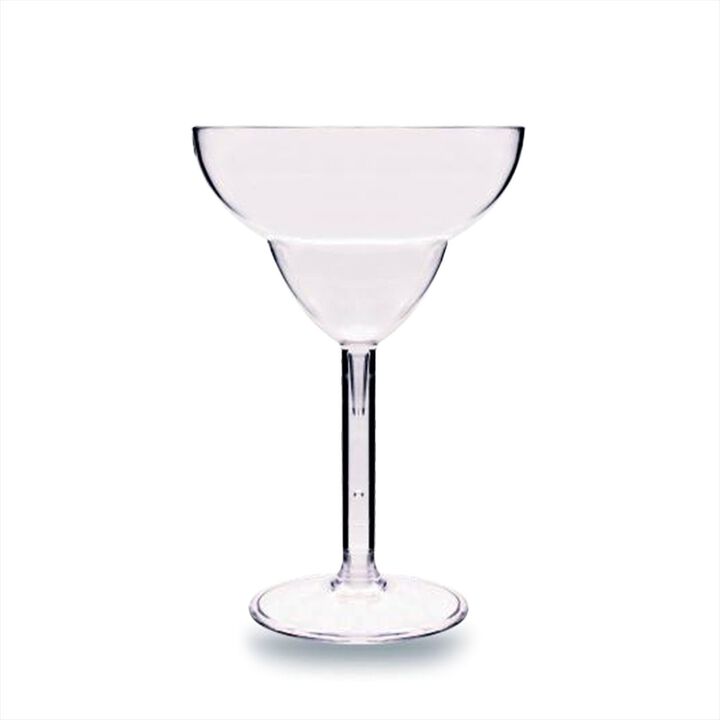 Polycarbonate Drinkware dia.4.75" h:7" 12 oz. Round Clear Polycarbonate Margarita (Set of 12)