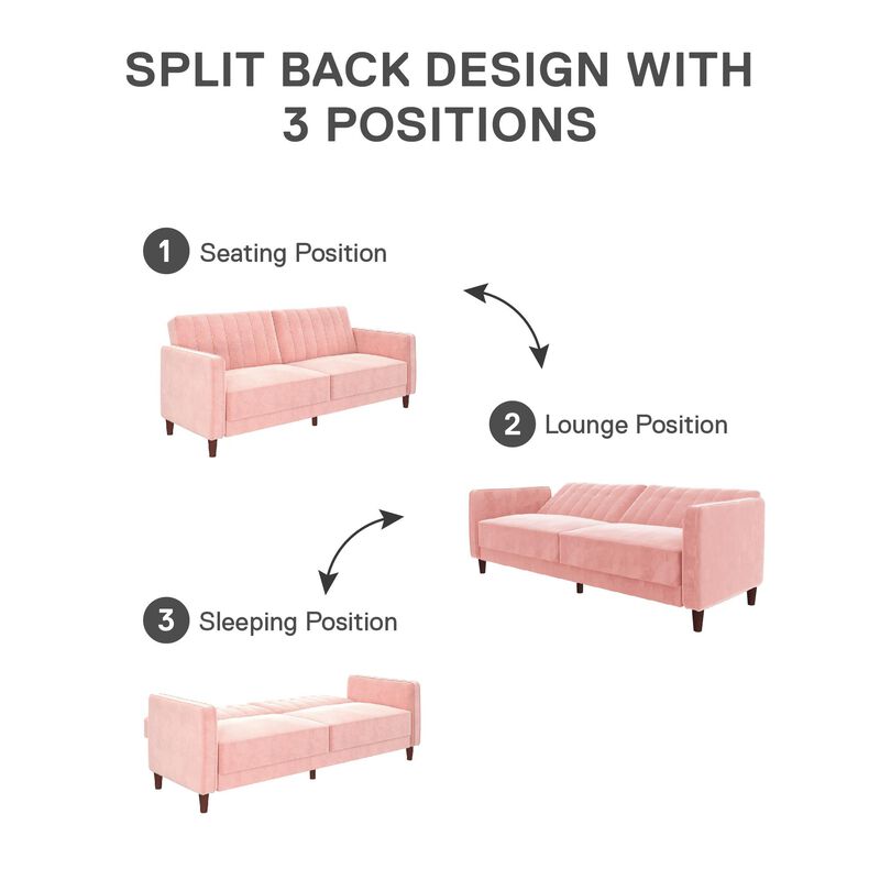 Levi Tufted Transitional Futon