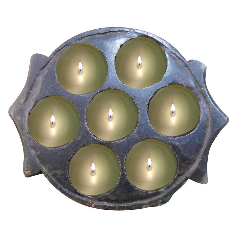 Taran Designs Concrete Candle Holder