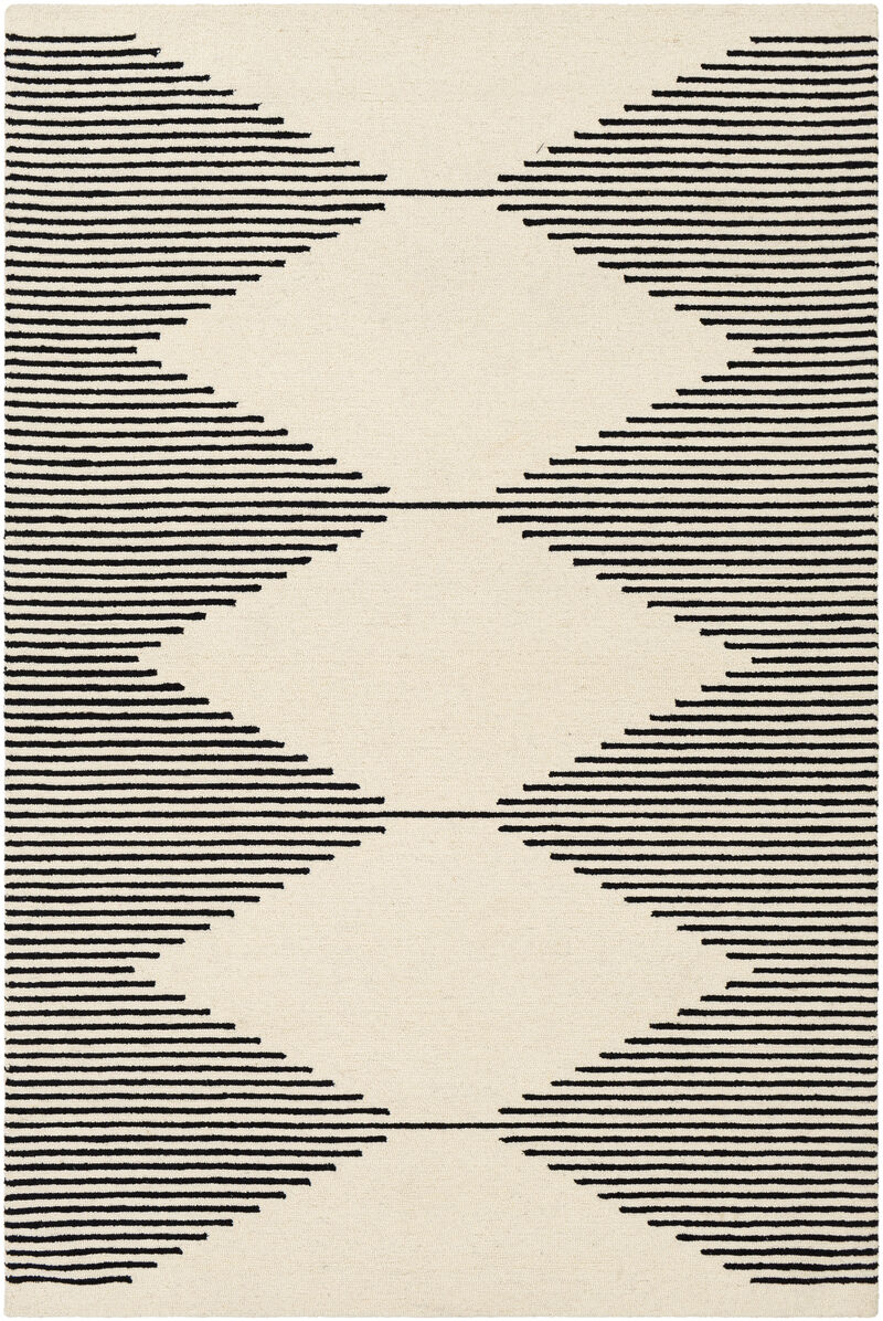 Granada GND-2331 9'9' x 13'9' Black Rug