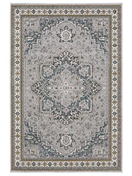 Ellington 5'3" x 7'6" Blue Rug