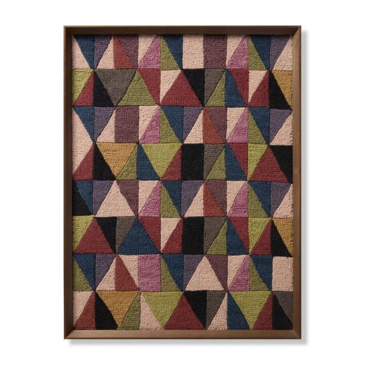 Churo Multi Black Wall Art