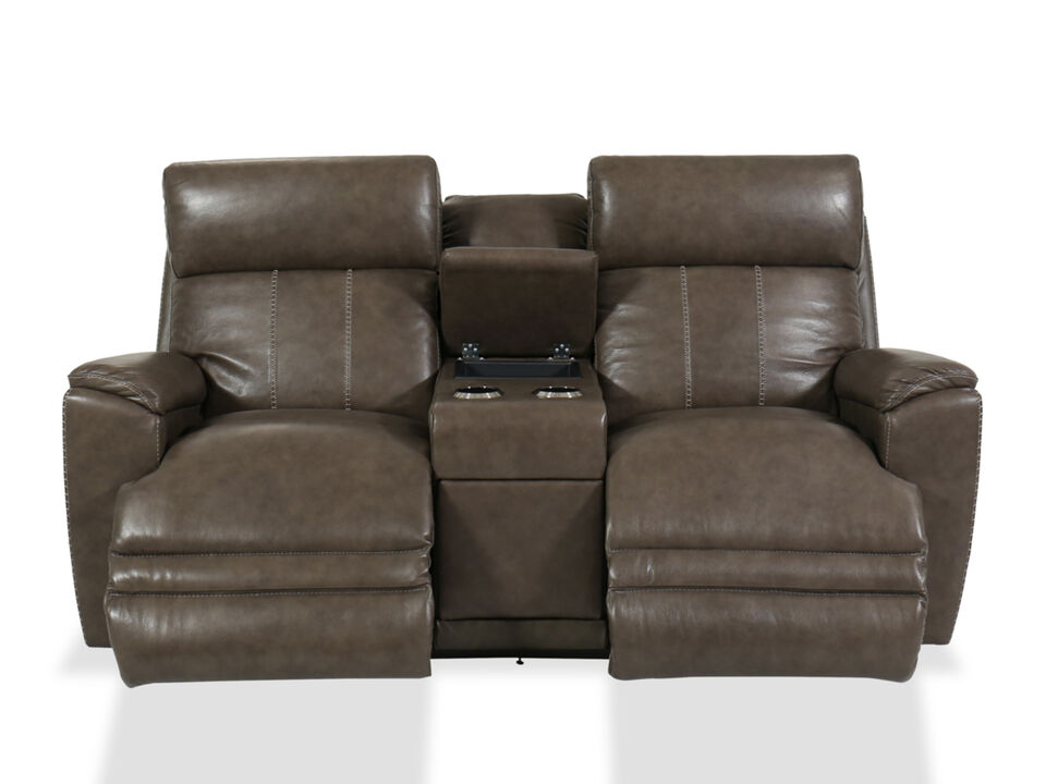 Talladega Power Reclining Loveseat with Headrest & Console