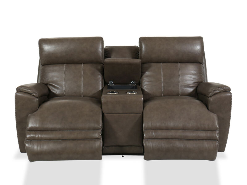 Talladega Power Reclining Loveseat with Headrest & Console
