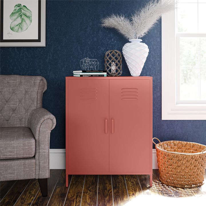 Shadwick 2 Door Metal Locker Storage Cabinet