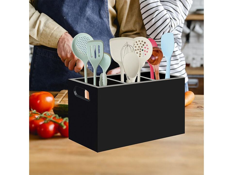 Wuudy Kitchen Utensil Holder for Countertop