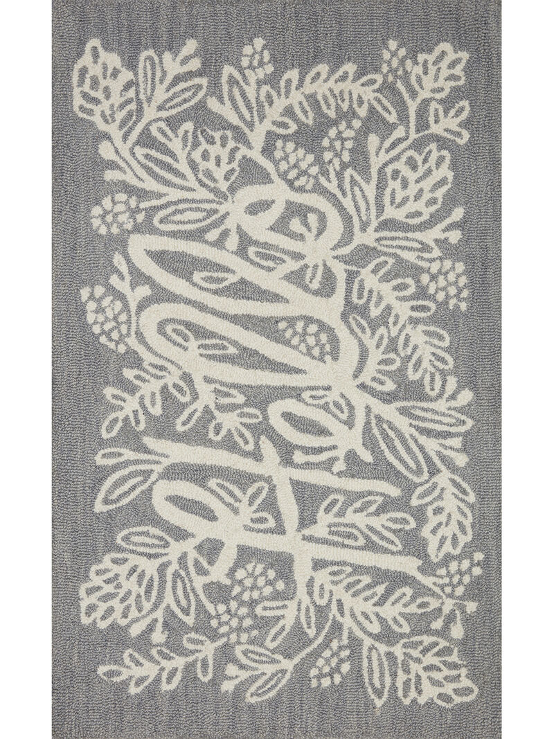 Minnie MIN04 Grey 2'3" x 3'9" Rug