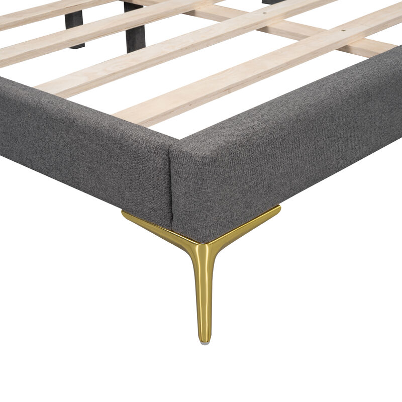 Merax Upholstered Daybed with Headboard and Armrest