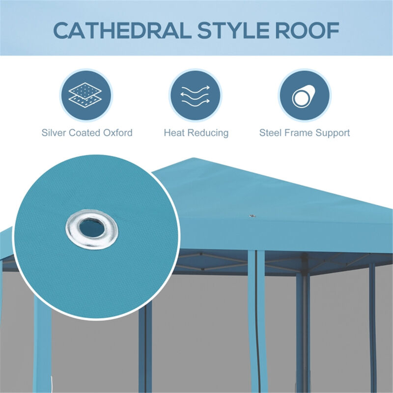 Pop Up Canopy Tent for Outdoor Parties Events and Gatherings