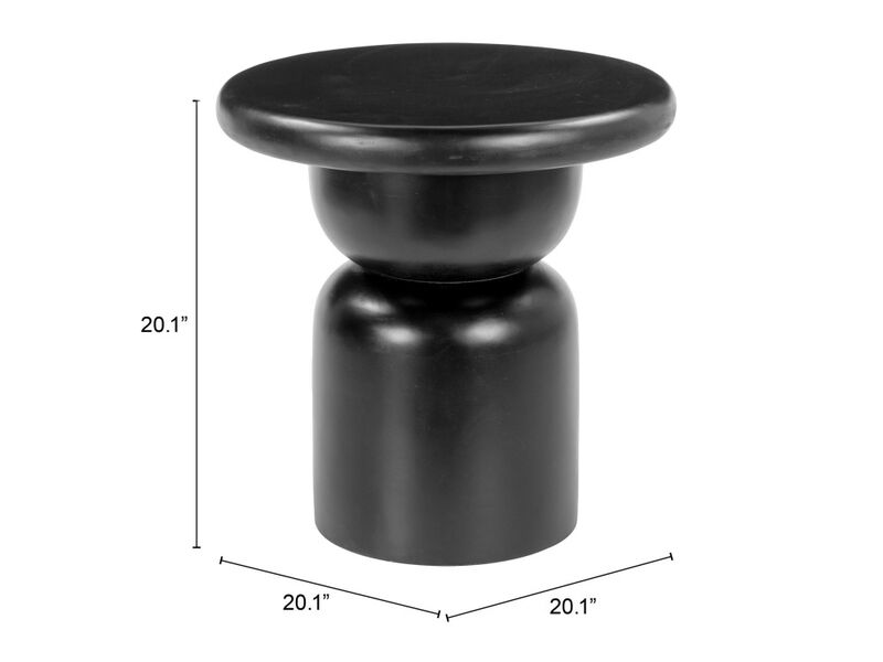 Hals Side Table Black
