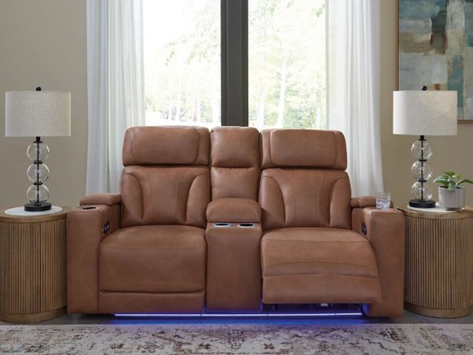 Point Clear Power Reclining Loveseat