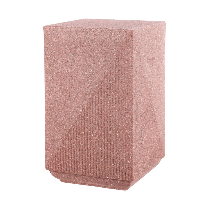 Adrian Contemporary Minimalist Square Indoor/Outdoor Accent Table