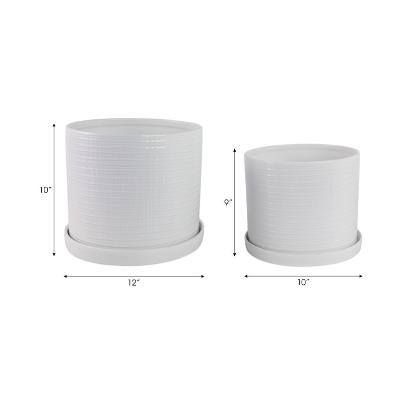Modern Planter Set