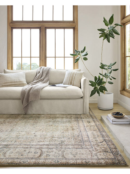 Margot MAT01 Antique/Sage 18" x 18" Sample Rug