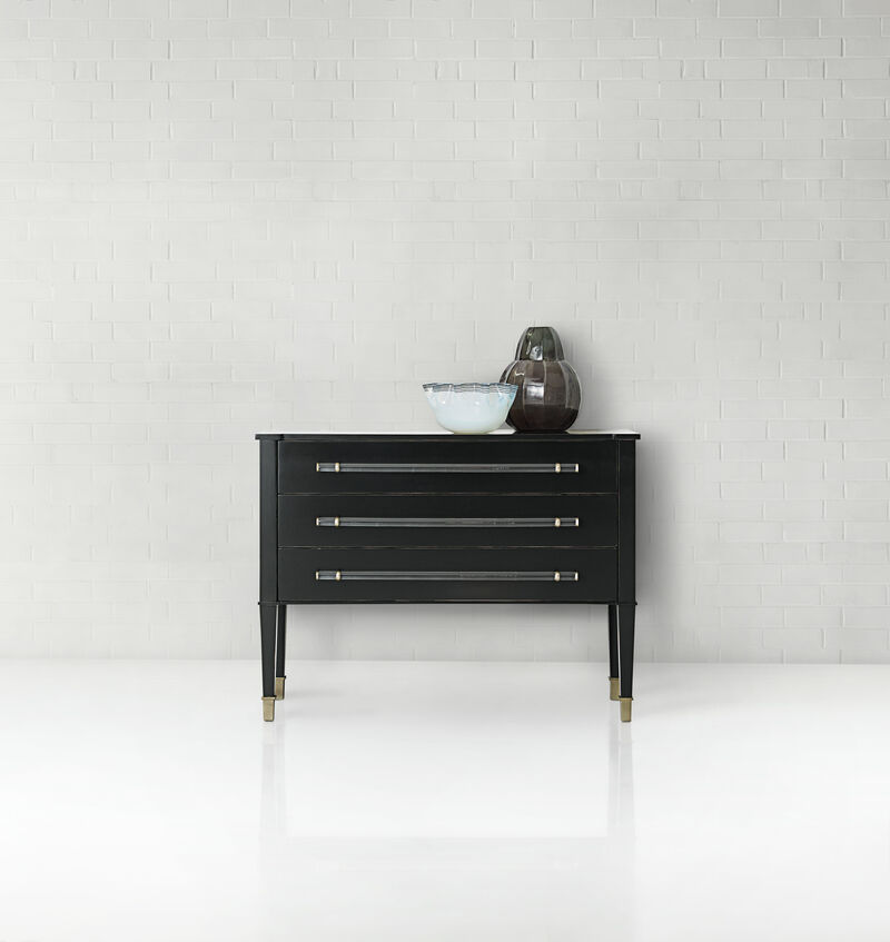 Melange Rowan Chest in Black