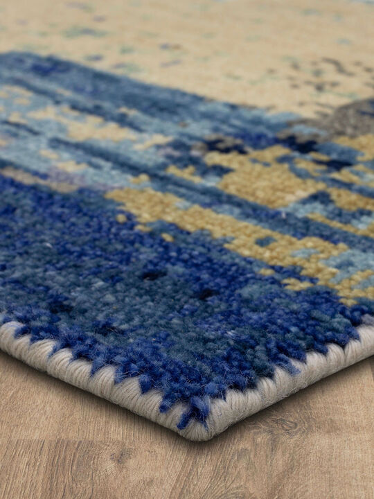 Depiction by Stacy Garcia Annora Blue 6' X 9' Rug